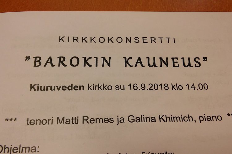 Kirkkokonsertti Kirkkokonsertti